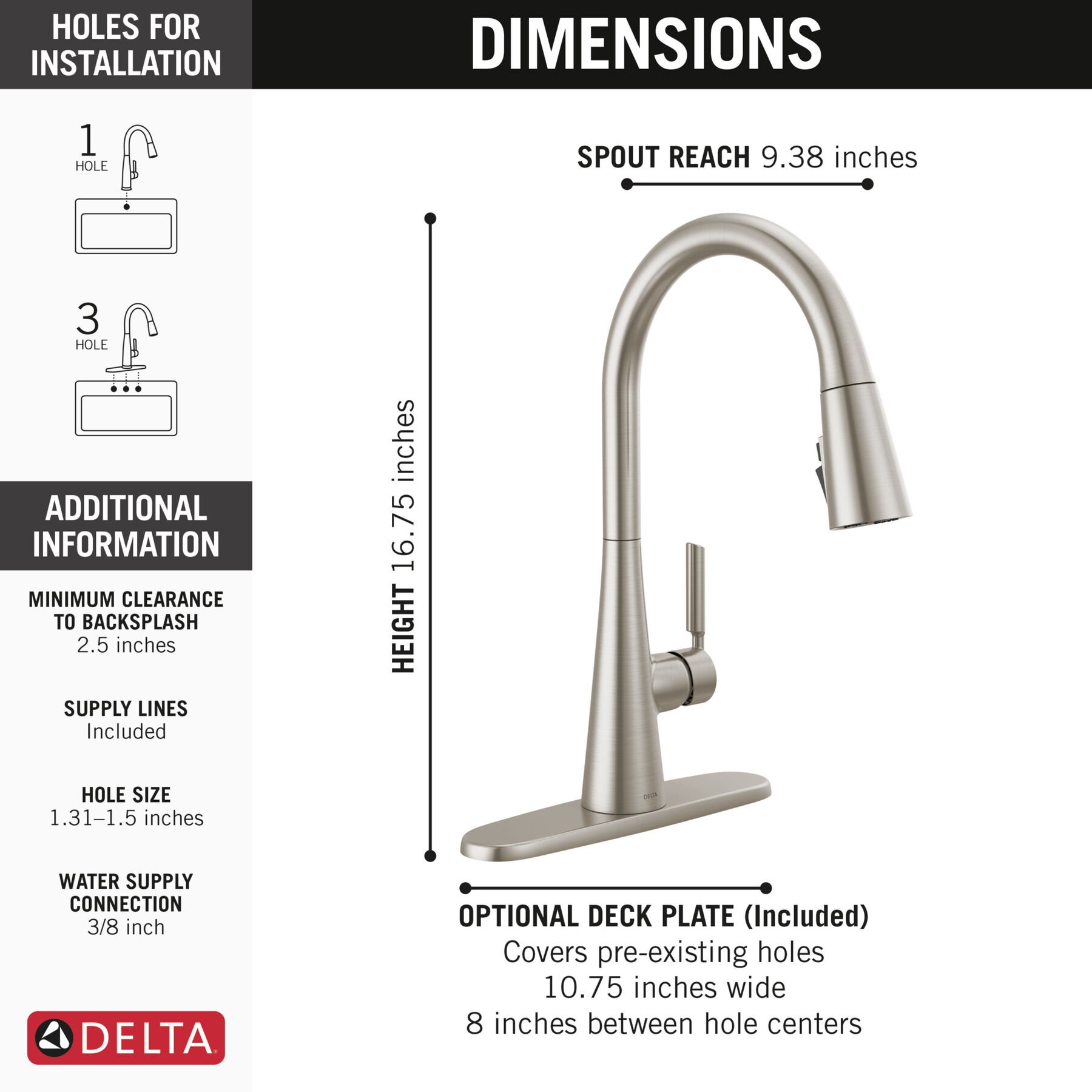 Llave para cocina monomando extensible con tecnología ShieldSpray, imagen 3