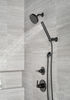 Ducha de mano de una sola función de montaje en pared ajustable premium