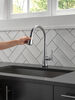 Llave para cocina monomando extensible con tecnología Touch<sub>2</sub>O®