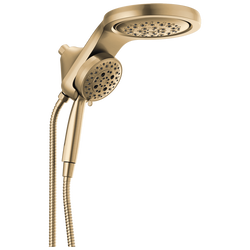 Cabezal de ducha dos en uno de 5 ajustes HydroRain® H2Okinetic®
