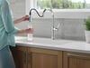 Llave de una manija con tubo de salida deslizable para cocina