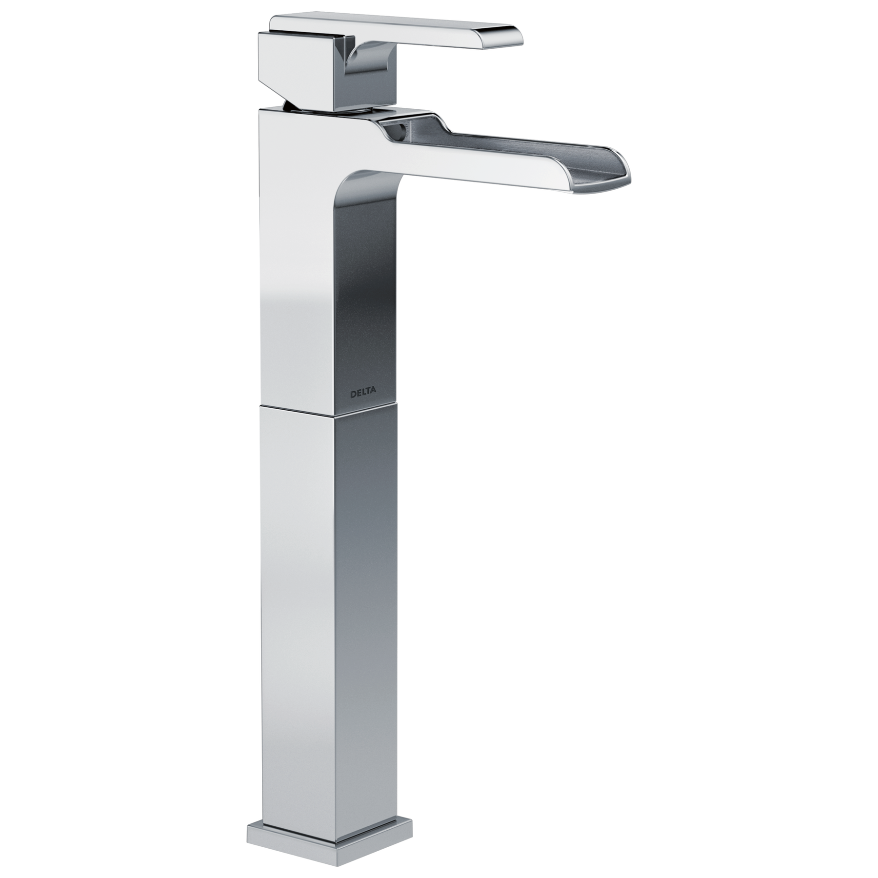 Llave para baño acanalada monomando tipo vasija