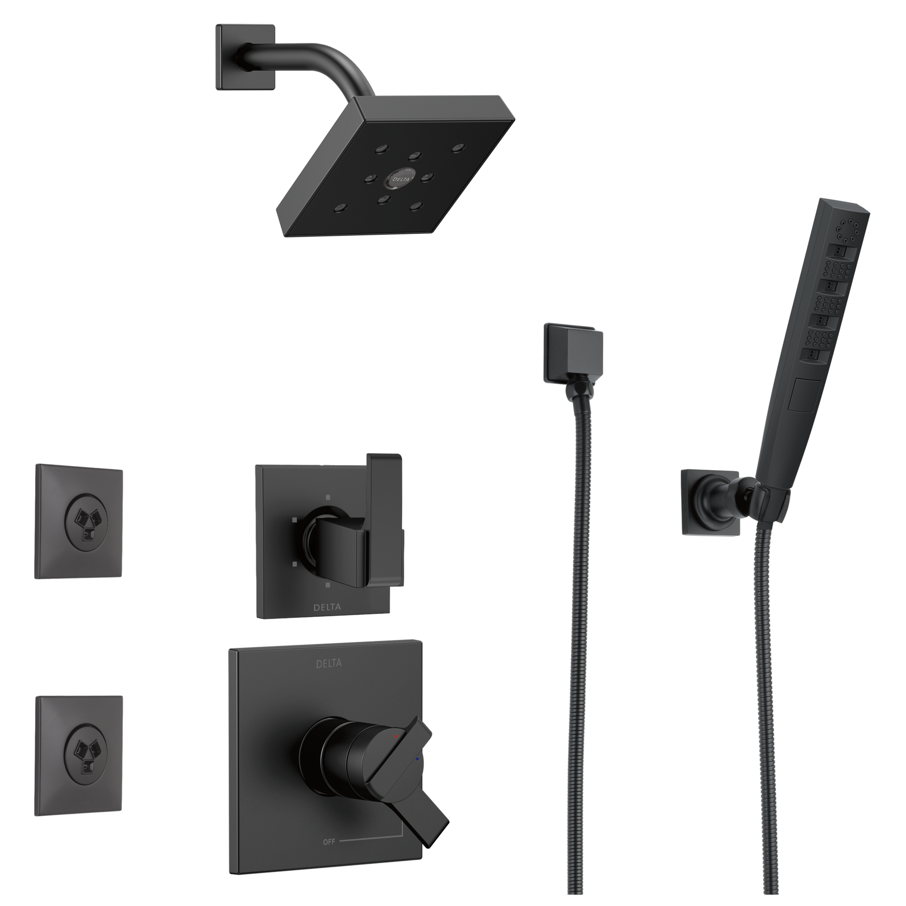 6-Setting (Non-Integrated) Custom Shower Bundle