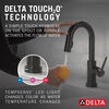 Llave para barra/encimera monomando extensible con tecnología Touch<sub>2</sub>O®