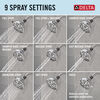 9-Setting Shower Head in Chrome - 1.75 GPM