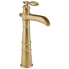 Llave para baño acanalada tipo vasija de una manija
