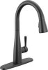 Llave de una manija con tubo de salida deslizable para cocina