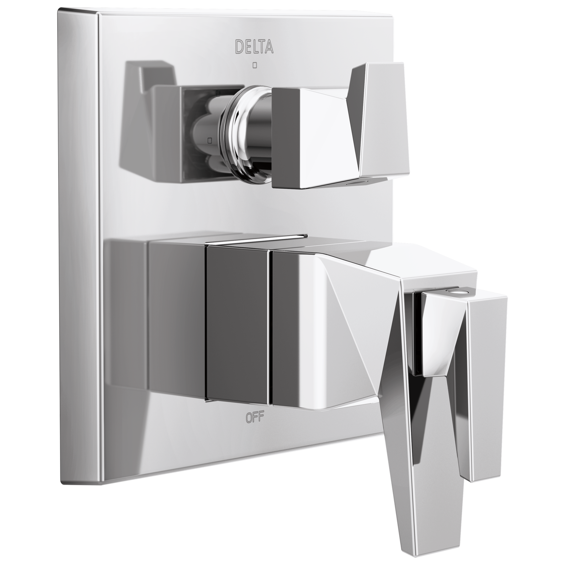 Accesorios para válvula Monitor serie 17T con dos manijas y desviador de 3 funciones