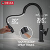 Llave de una manija con tubo de salida deslizable para cocina