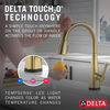 Touch2O Pull-Down Kitchen Faucet with Soap Dispenser Bundle