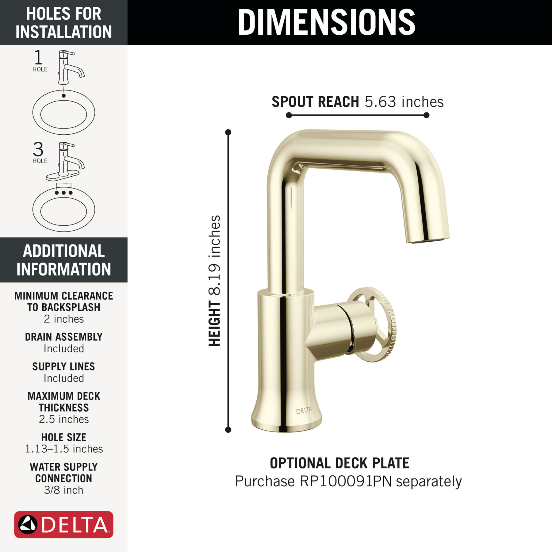 Llave para baño monomando, imagen 1