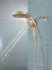HydroRain® H<sub>2</sub>Okinetic® 5-Setting Two-in-One Shower Head (Recertified)