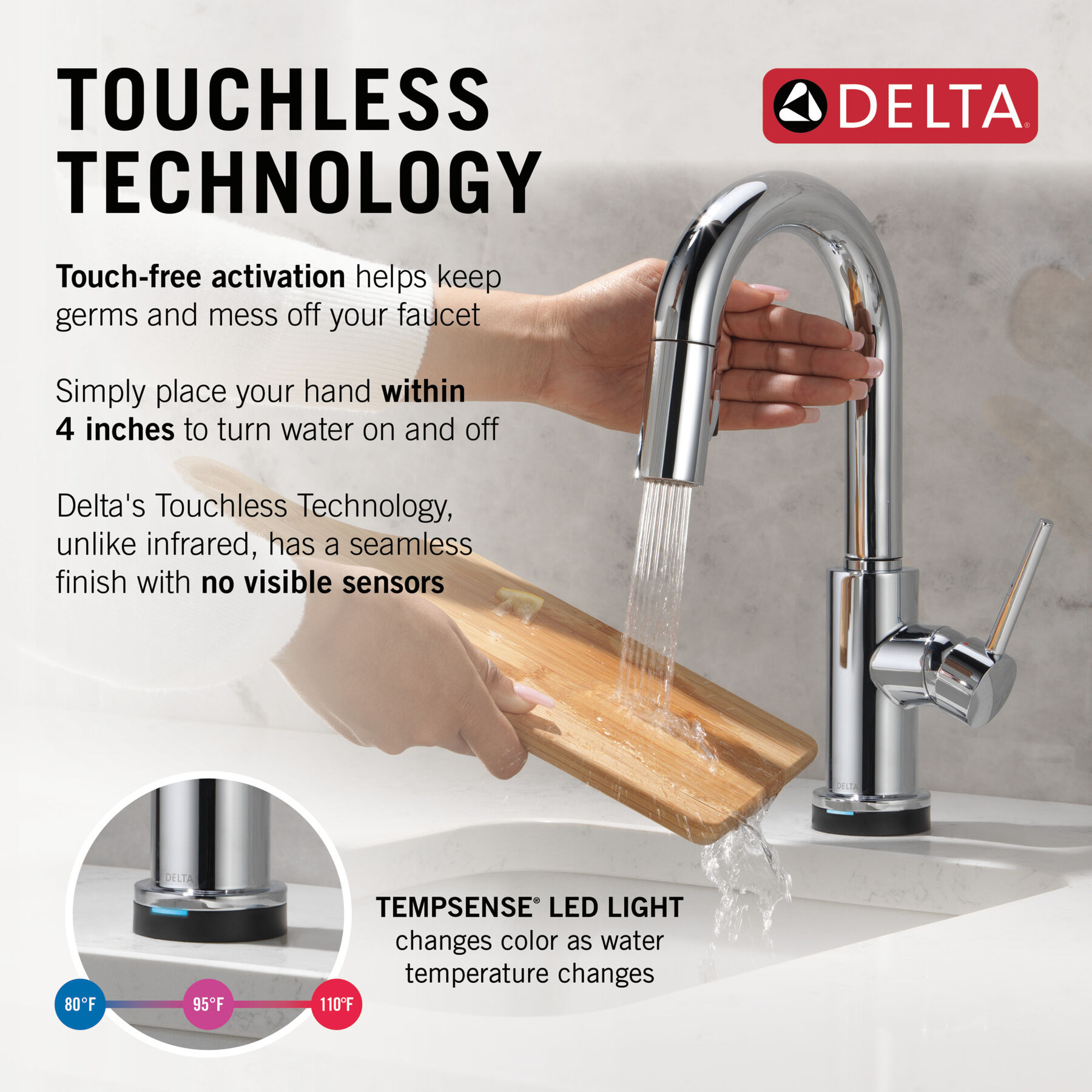 Touch2O® Bar / Prep Faucet with Touchless Technology, image 10