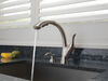 Llave extensible para cocina de una manija con dispensador de jabón