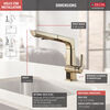 Llave monomando para cocina extensible