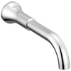 Llave para baño con dos manijas para montaje en pared