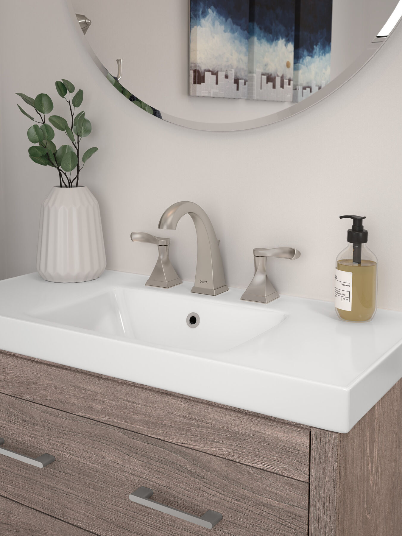 Llave para baño de extensión con dos manijas, imagen 8
