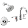 Widespread Lavatory Faucet with Shower Trim Bundle - 14 Series