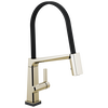 Llave monomando para cocina con manguera expuesta y tecnología Touch<sub>2</sub>O