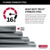 32” Workstation Kitchen Sink Undermount 16 Gauge Stainless Steel Single Bowl with WorkFlow™ Ledge and Accessories