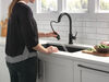 Llave para cocina monomando extensible con tecnología Touch<sub>2</sub>O®