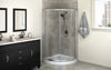 38x38 Corner Shower Bundle - Round
