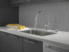 Llave para cocina monomando extensible con dispensador de jabón y tecnología ShieldSpray®