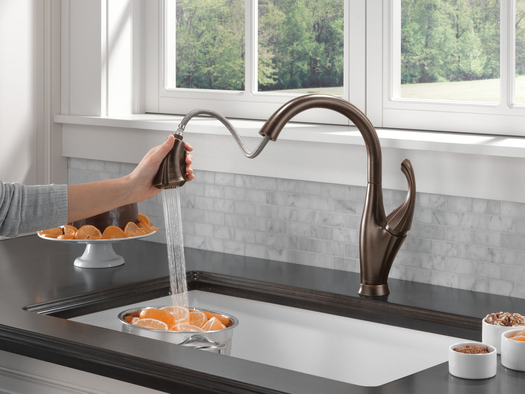 Llave para cocina monomando extensible con tecnología ShieldSpray®, imagen 5