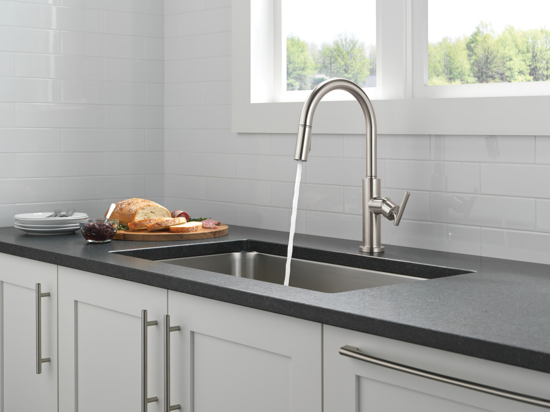 Llave para cocina monomando extensible, imagen 4
