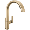 Llave de una manija con tubo de salida deslizable para cocina