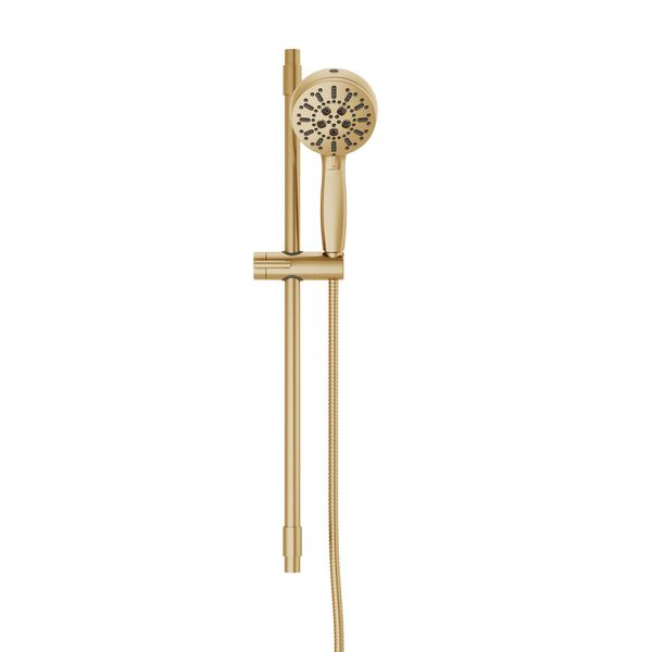 7-Setting Slide Bar Hand Shower with Cleaning Spray (Recertified)