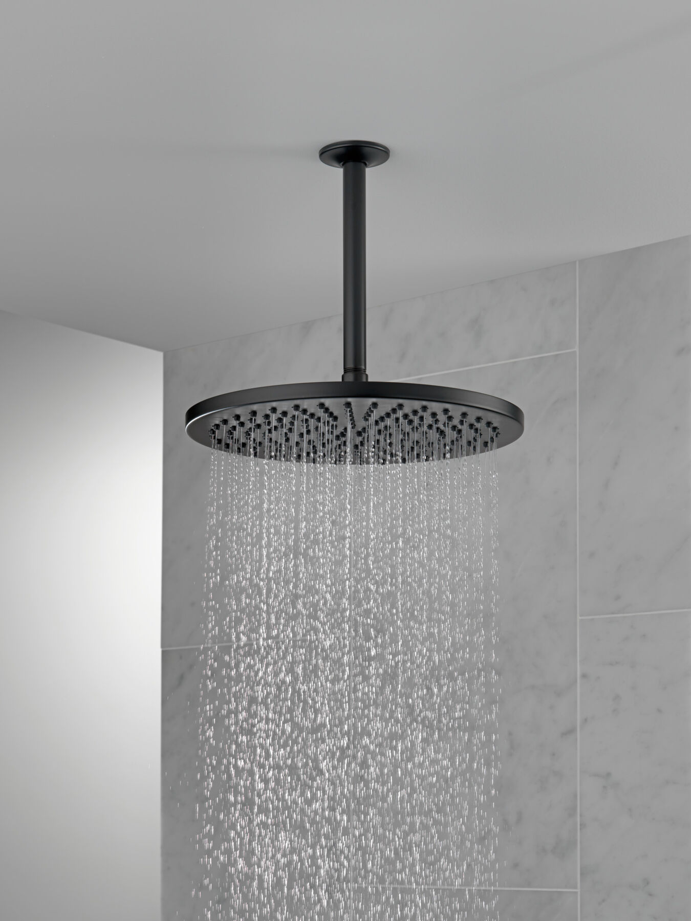 Raincan Shower Head with Shower Arm Bundle - Round, image 3