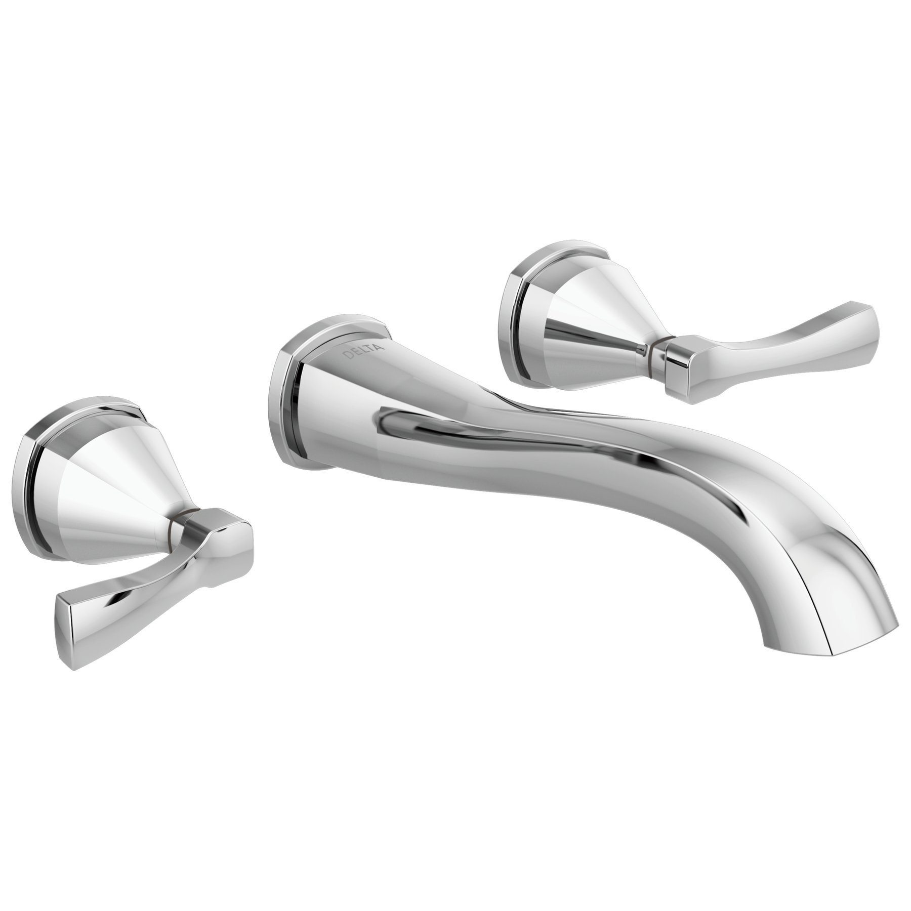 Accesorio para llave para baño de dos manijas de montaje en pared
