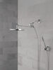 Adjustable Raincan Shower Head with Hand Shower