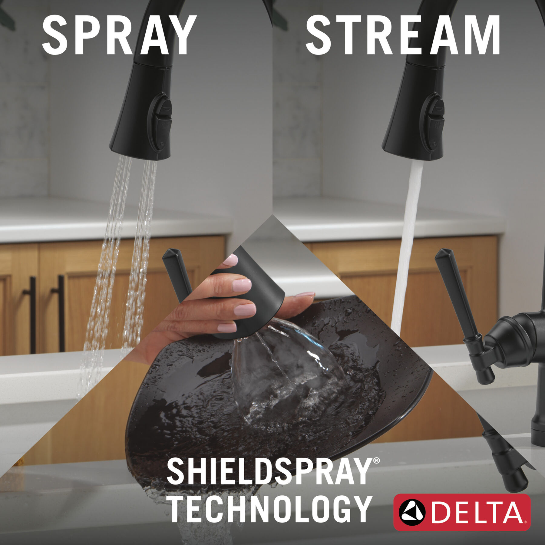 Touch<sub>2</sub>O® Technology Kitchen Faucet with Touchless Technology, image 11
