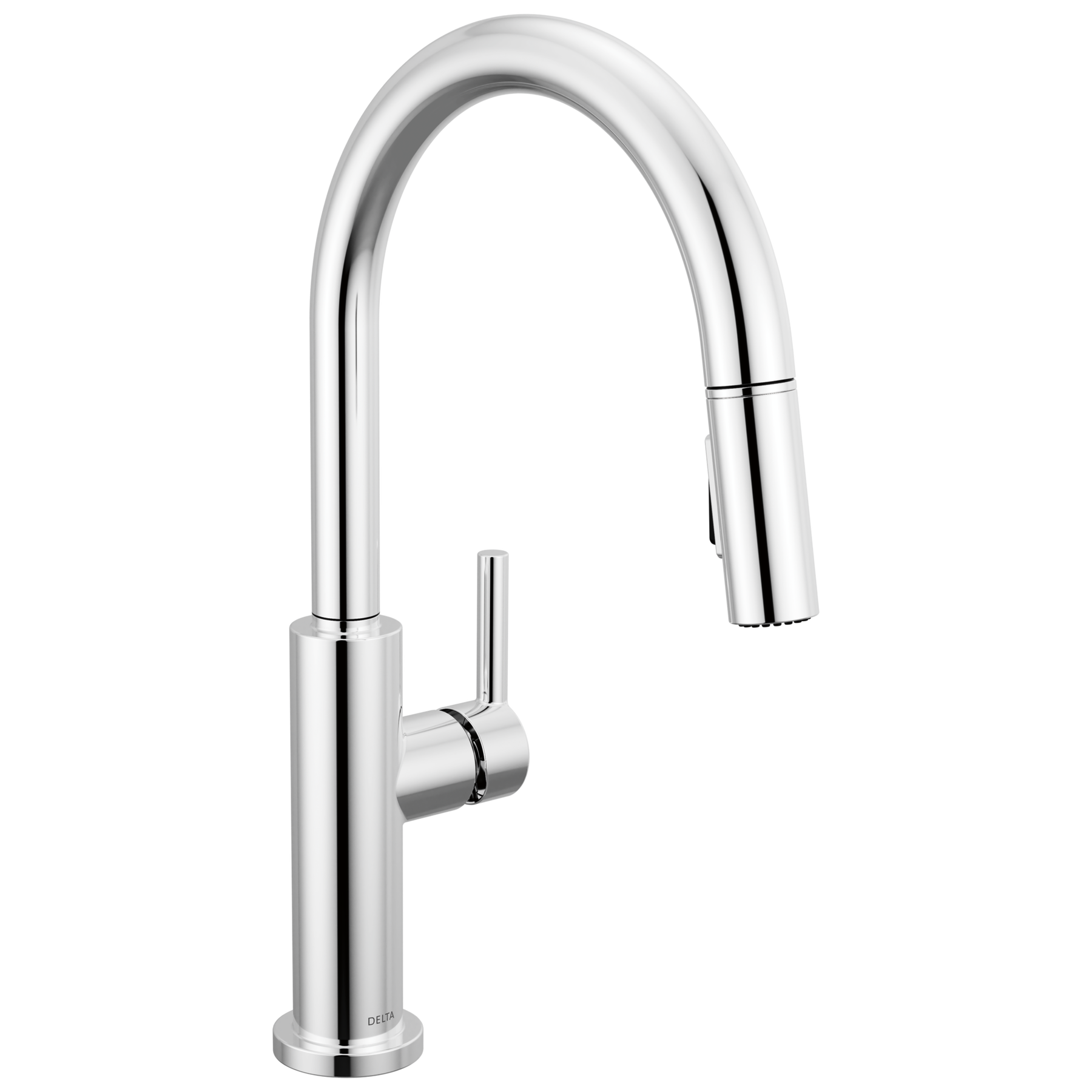 Llave de una manija con tubo de salida deslizable para cocina