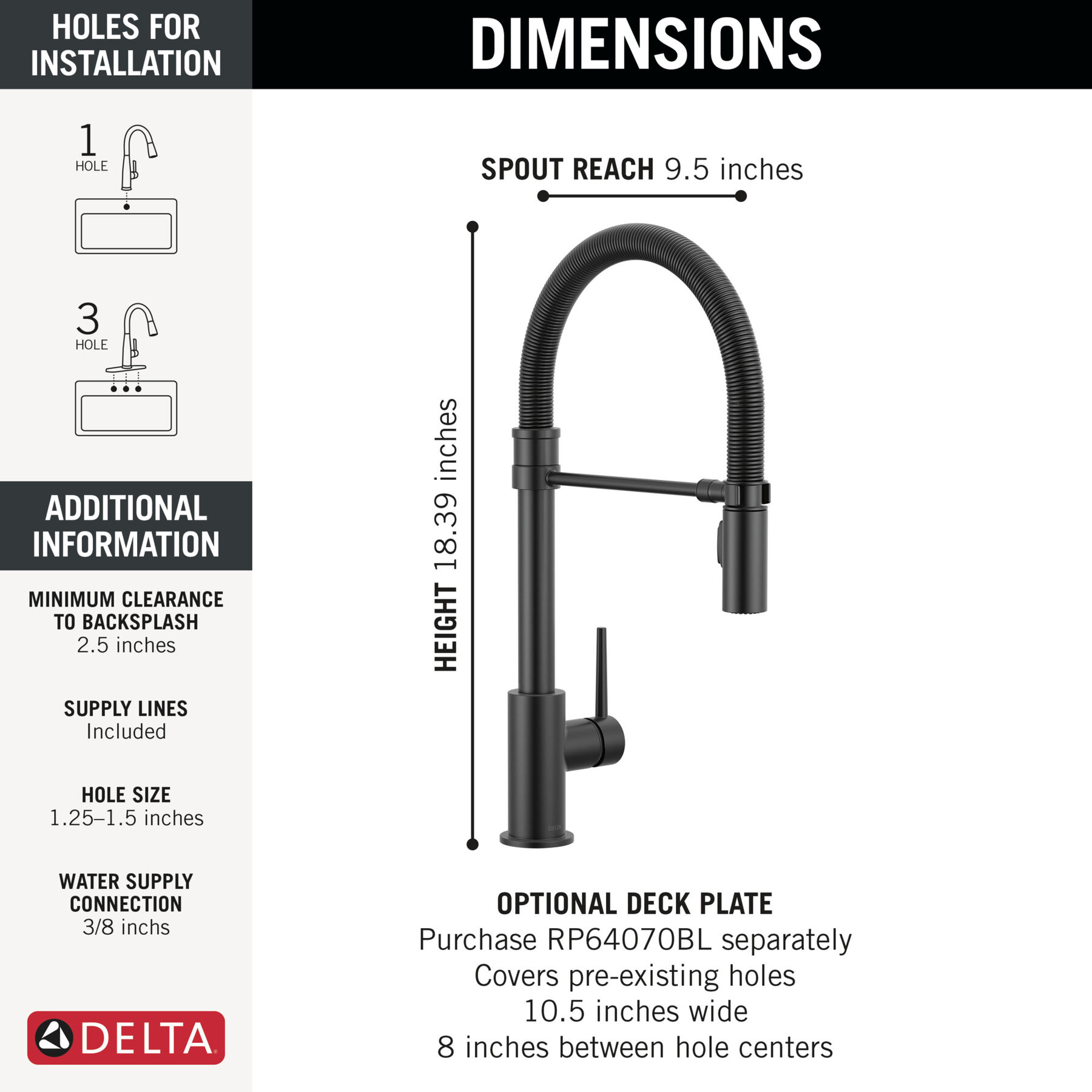 Single-Handle Pull-Down Spring Kitchen Faucet, image 1