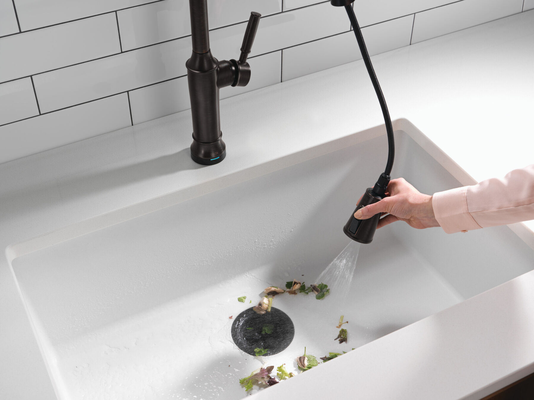 Touch<sub>2</sub>O® Technology Kitchen Faucet with Touchless Technology, image 8