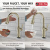 Touch<sub>2</sub>O® Technology Kitchen Faucet with Touchless Technology