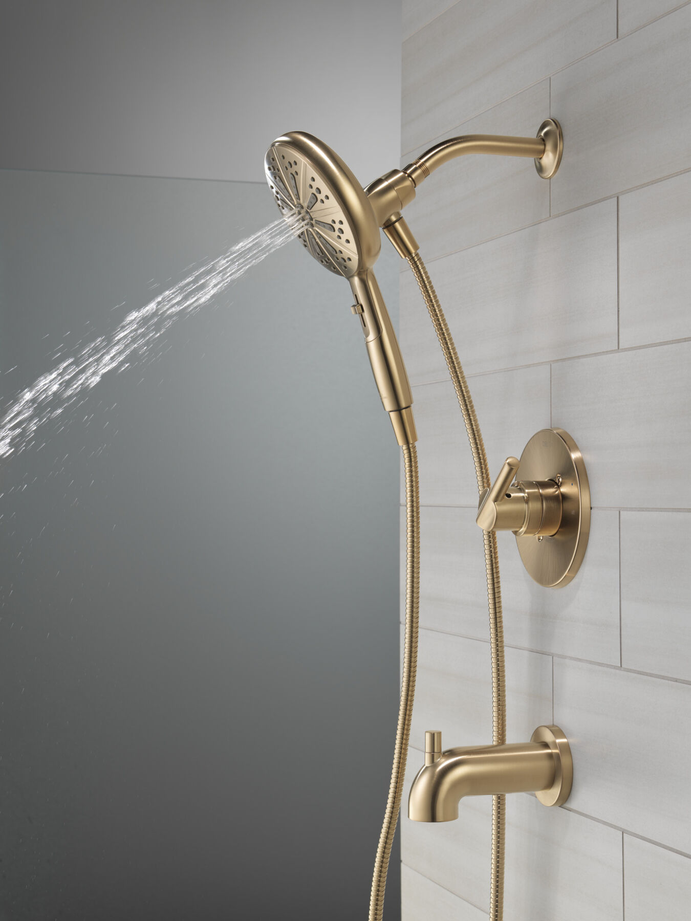 Tub/Shower Rough & Trim 1L 14S SureDock (Recertified), image 10