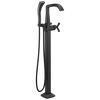 Single Handle Floor Mount Tub Filler Trim (Recertified)