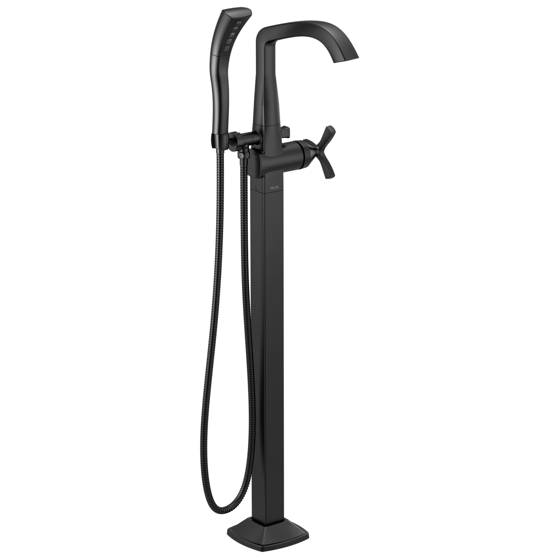 Single Handle Floor Mount Tub Filler Trim (Recertified)