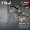 Regadera tipo lluvia H<sub>2</sub>Okinetic® de 3 funciones