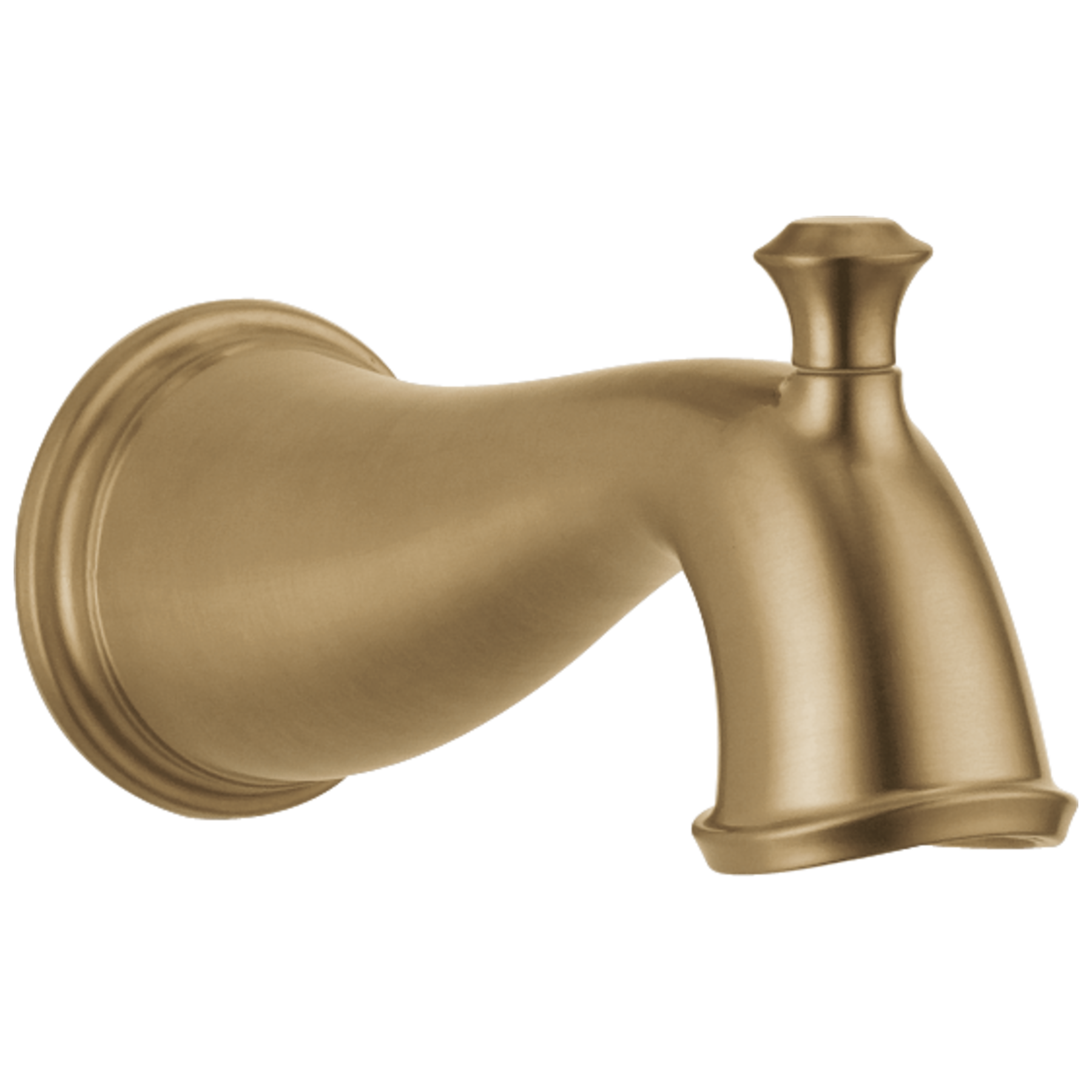 Tubo de salida para bañera con desviador deslizable