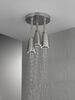 H<sub>2</sub>Okinetic® Pendant Raincan Shower Head with LED Light (Recertified)