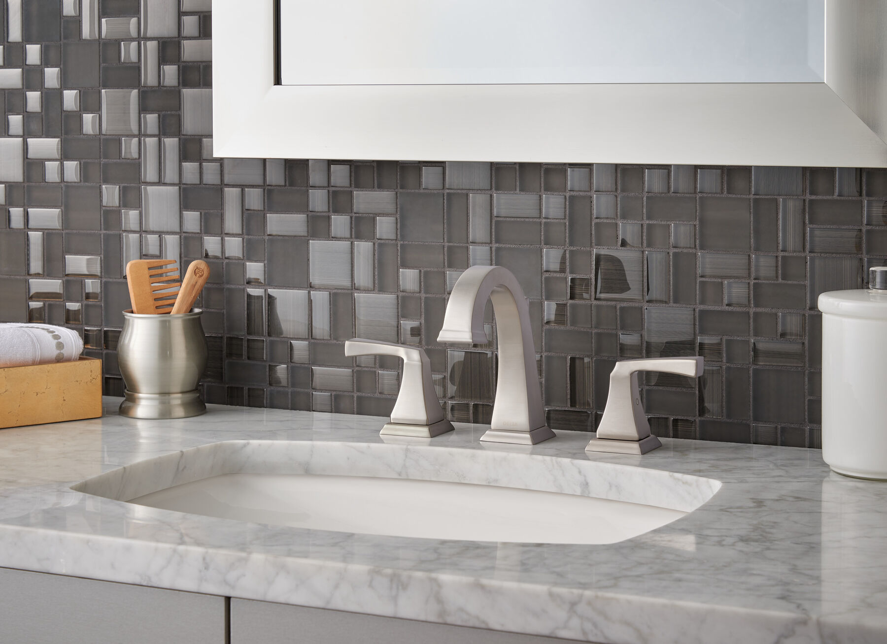 Llave para baño de extensión con dos manijas, imagen 1