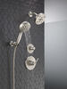 Ducha manual de 7 ajustes de montaje en pared con rociado de limpieza