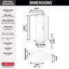 48x34 Corner Shower Bundle - Left