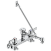Two Handle 8 In Wallmount Service Sink Faucet