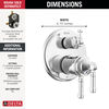17T Series Integrated Diverter Trim 3-Setting